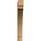 Ekena Millwork Thorton Block Rough Sawn Bracket, Western Red Cedar, 6"W x 42"D x 48"H BKT06X42X48THR05RWR - alternate 3